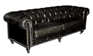 canapé chesterfield convertible 3 places 4