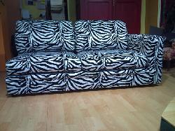 canapé zebre