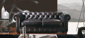 canapé chesterfield convertible cuir 12