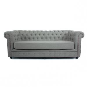canapé chesterfield tissu convertible